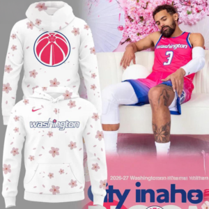 Washington Wizards Cherry Blossom Hoodie