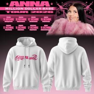Million Dollar Babe Tour Music Lover Hoodie