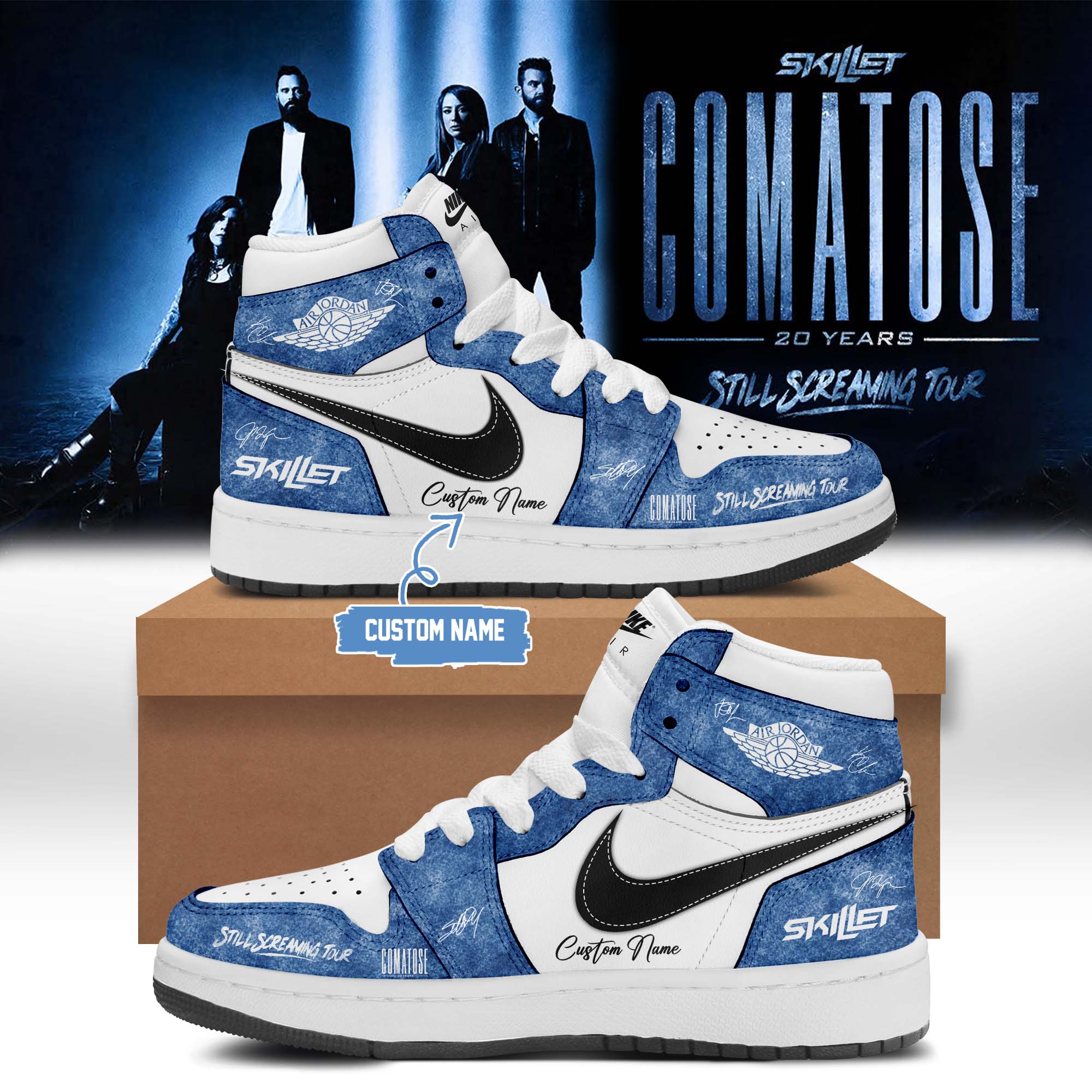 Skillet Anniversary Fan Sneakers