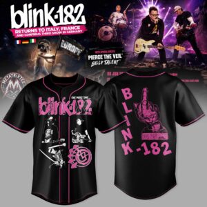 Blink182 Europe Tour Live Event Jersey