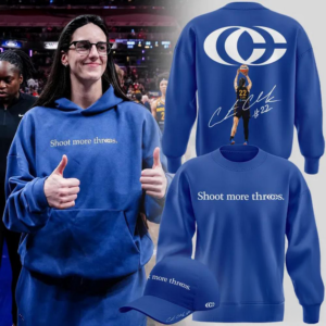 Caitlin Clark Shoot More Threes Crewneck Sweatshirt
