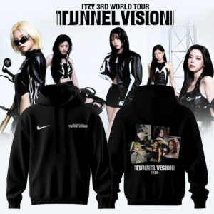 Itzy Tunnel Vision World Tour 2026 Tour Merchandise Hoodie