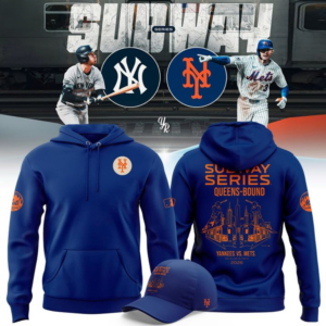 Yankees Mets Bronx Bound Subway Series 2026 Hoodie