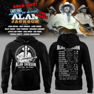 Alan Jackson Final Performance Country Music Classic Hoodie