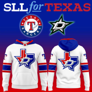Texas Rangers X Dallas Stars Night Hoodie