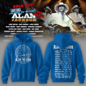 Alan Jackson Final Tour Country Music Vintage Graphic Hoodie