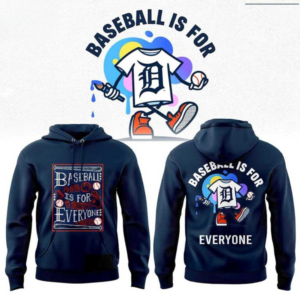 Detroit Tigers Baseball Is For Everyone Hoodie