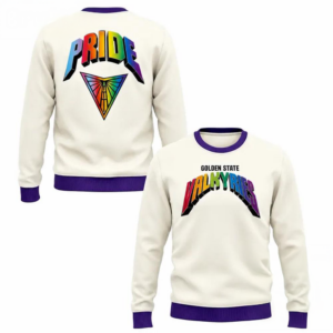 Golden State Valkyries Pride Night Crewneck Sweatshirt