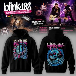 Blink182 Europe Tour Rock Festival Hoodie