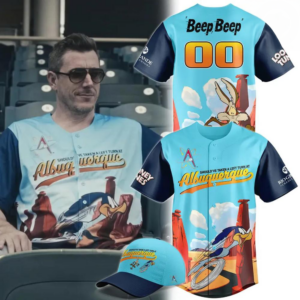 Albuquerque Isotopes Looney Tunes Custom Name Baseball Jersey