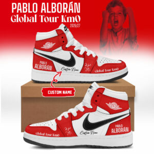 Pablo Alboran Global Tour Km0 Custom Air Force 1 Sneakers