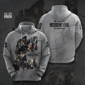 Resident Evil 30Th Anniversary Gaming Hoodie