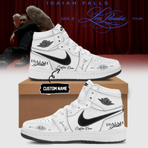 Isaiah Falls Lvrs Paradise Side B Tour 2026 Custom Air Force 1 Sneakers