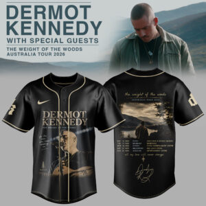 Dermot Kennedy The Weight Of The Woods Collector Baseball Jersey Collection