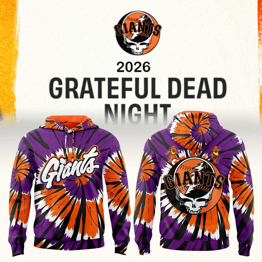 Giants Grateful Dead Night 2026 Hoodie