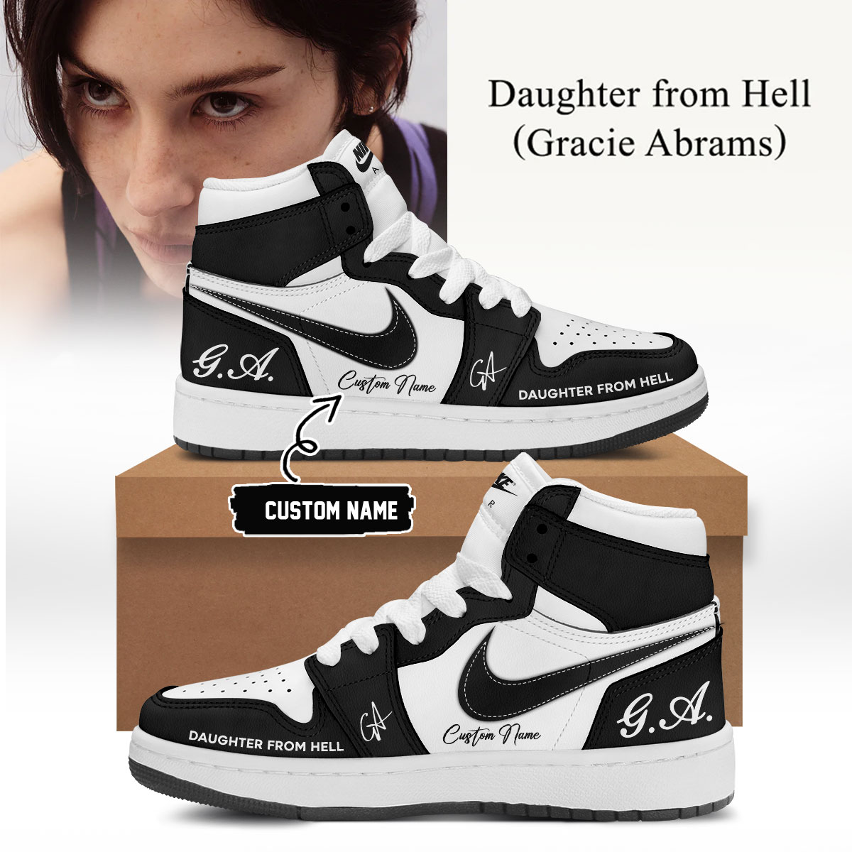 Gracie Abrams Daughter From Hell Collector Sneakers1