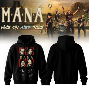 Mana Vivir Sin Aire Tour Hoodie Gift For Latin Rock Fans