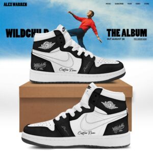 Alex Warren Little Orphan Alex Tour Custom Air Force 1 Style Sneakers