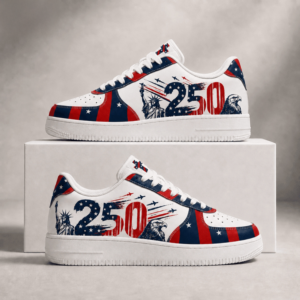 America 250 Liberty Custom Air Force 1 Sneakers