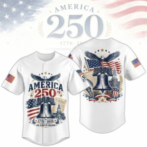 America 250Th Anniversary Liberty Bell 17762026 Baseball Jersey