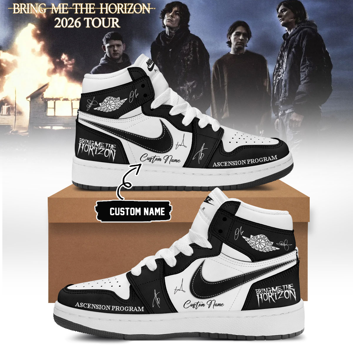 Bring Me The Horizon Ascension Program Signature Sneakers