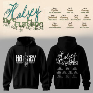 Halsey The Girl In The Tower Europe Tour Collector Hoodie Collection