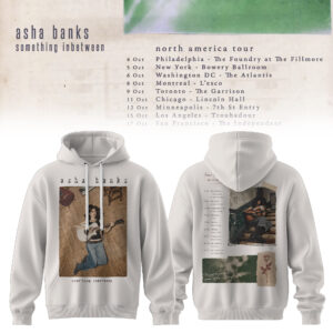 Asha Banks Something Inbetween Tour Limited Concert Hoodie