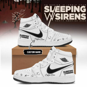 Sleeping With Sirens An Ending In Itself Concert Collection Shoes Gift For Music Lovers