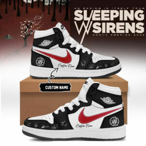 Sleeping With Sirens An Ending In Itself Concert Edition Sneakers Gift For Alternative Fans