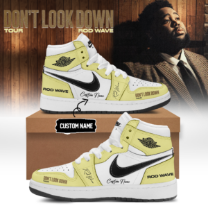 Rod Wave Dont Look Down Tour 2026 Signature Fan Shoes Gift For Music Fans