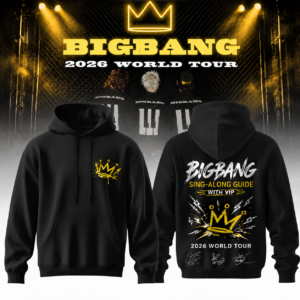 Bigbang 2026 World Tour Premium Hoodie Gift For Music Lovers