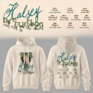 Halsey The Girl In The Tower Europe Tour Premium Hoodie Collection