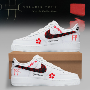 Joji Solaris Tour 2026 Custom White Air Force 1 Sneakers