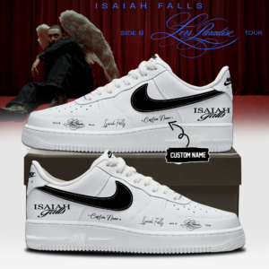 Isaiah Falls Lvrs Paradise Side B Tour 2026 Music Fan Sneakers
