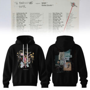 Beabadoobee The Powerlines Tour Beatopia Art Black Hoodie Edition