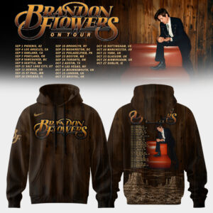 Brandon Flowers On Tour 2026 Collector Hoodie Series
