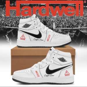 Hardwell Edm Festival Fan Custom Air Force 1 Style Sneakers
