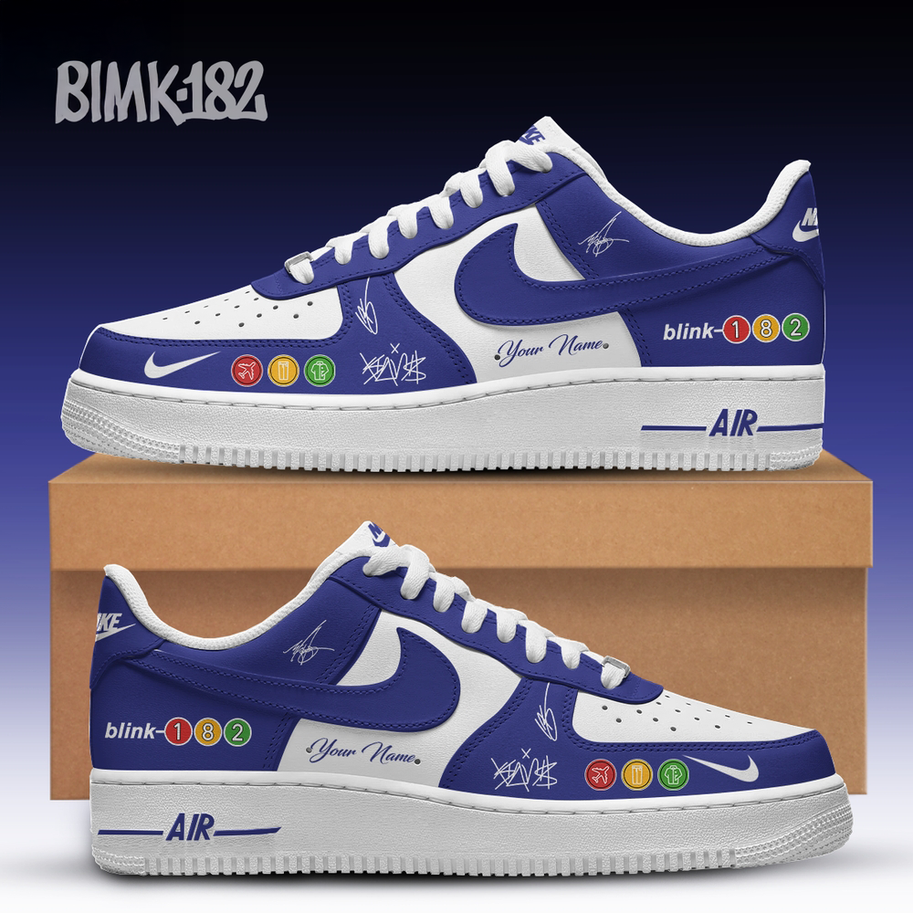 Blink182 2026 Tour Inspired Sneakers