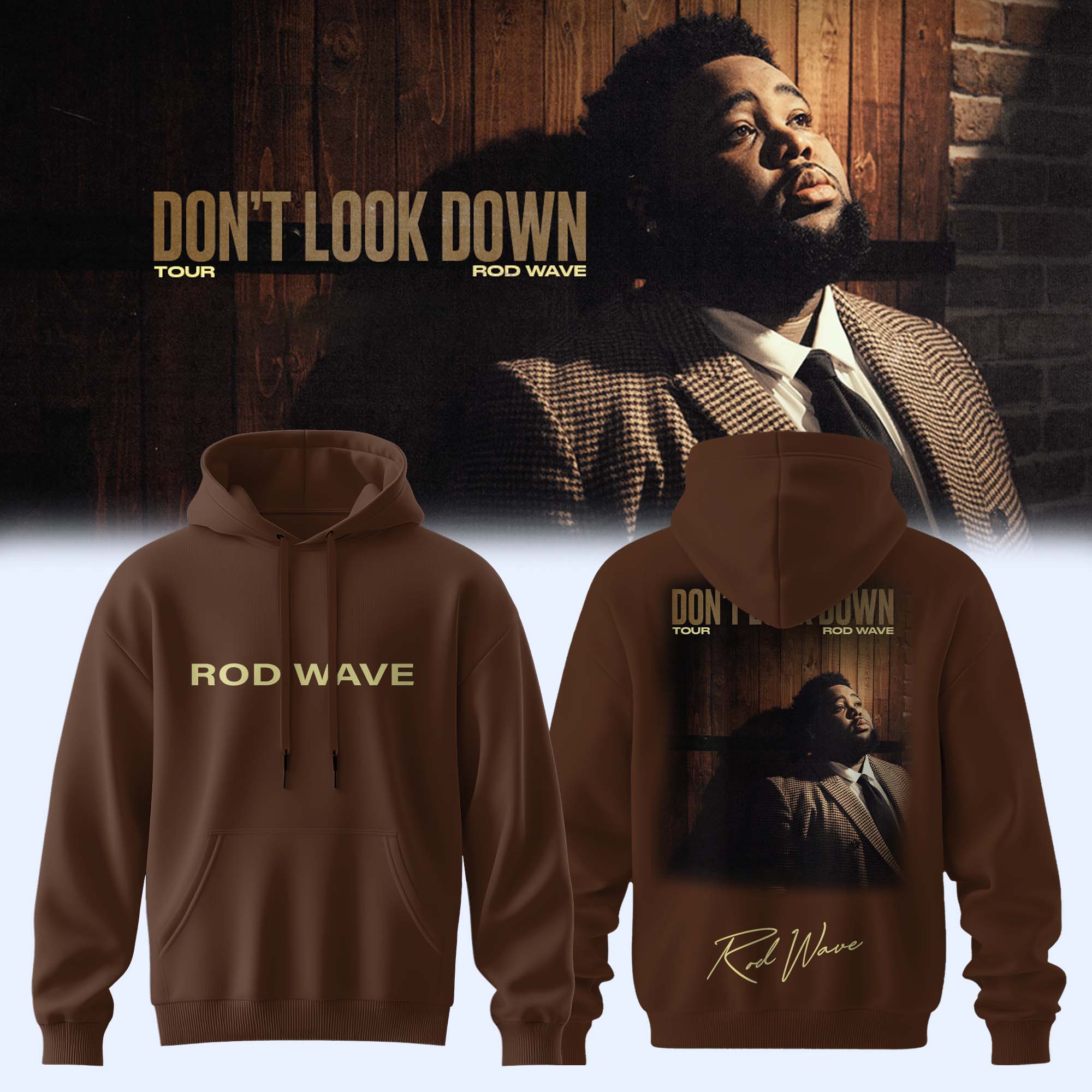 Rod Wave Dont Look Down Tour 2026 Collector Hoodie Gift For Concert Fans
