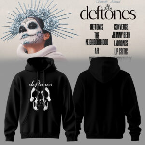 Dia De Los Deftones 2026 Limited Concert Hoodie