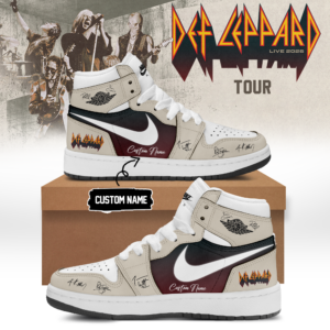 Def Leppard Live 2026 Signature Collector Sneakers