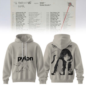 Beabadoobee The Powerlines Tour Pylon Graphic Hoodie Collection