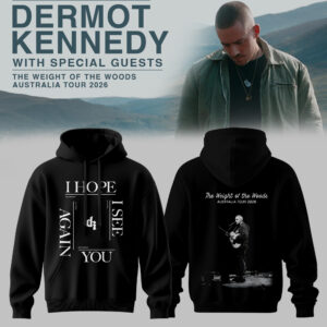Dermot Kennedy The Weight Of The Woods Limited Concert Hoodie Collection
