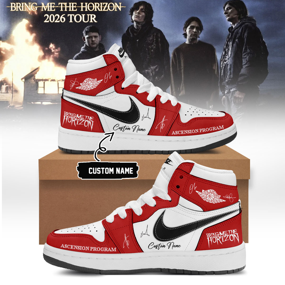 Bring Me The Horizon Ascension Program Collector Sneakers