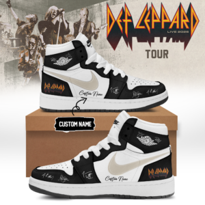 Def Leppard Live 2026 Limited Tour Sneakers