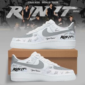 Stray Kids Run It World Tour 2026 Limited Premium Air Force 1 Shoes