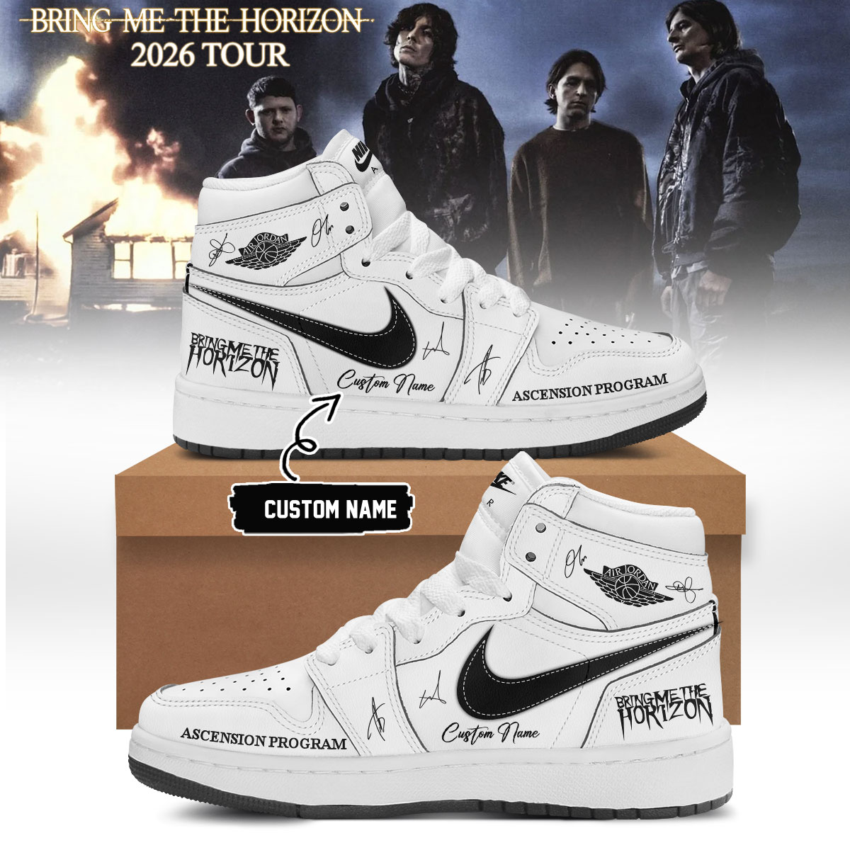 Bring Me The Horizon Ascension Program Limited Sneakers