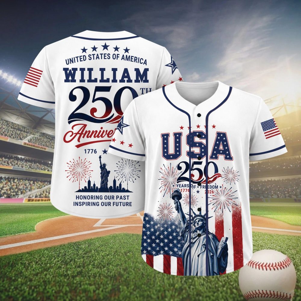 Inspiring Our Future Usa 250Th Anniversary Baseball Jersey