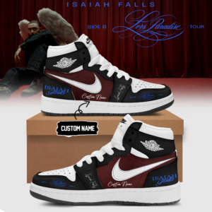 Isaiah Falls Lvrs Paradise Side B Tour 2026 Premium Sneakers