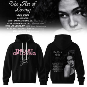 Olivia Dean The Art Of Loving Limited Concert Hoodie Collection